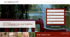 Desktop Screenshot of commercial-factoring.de